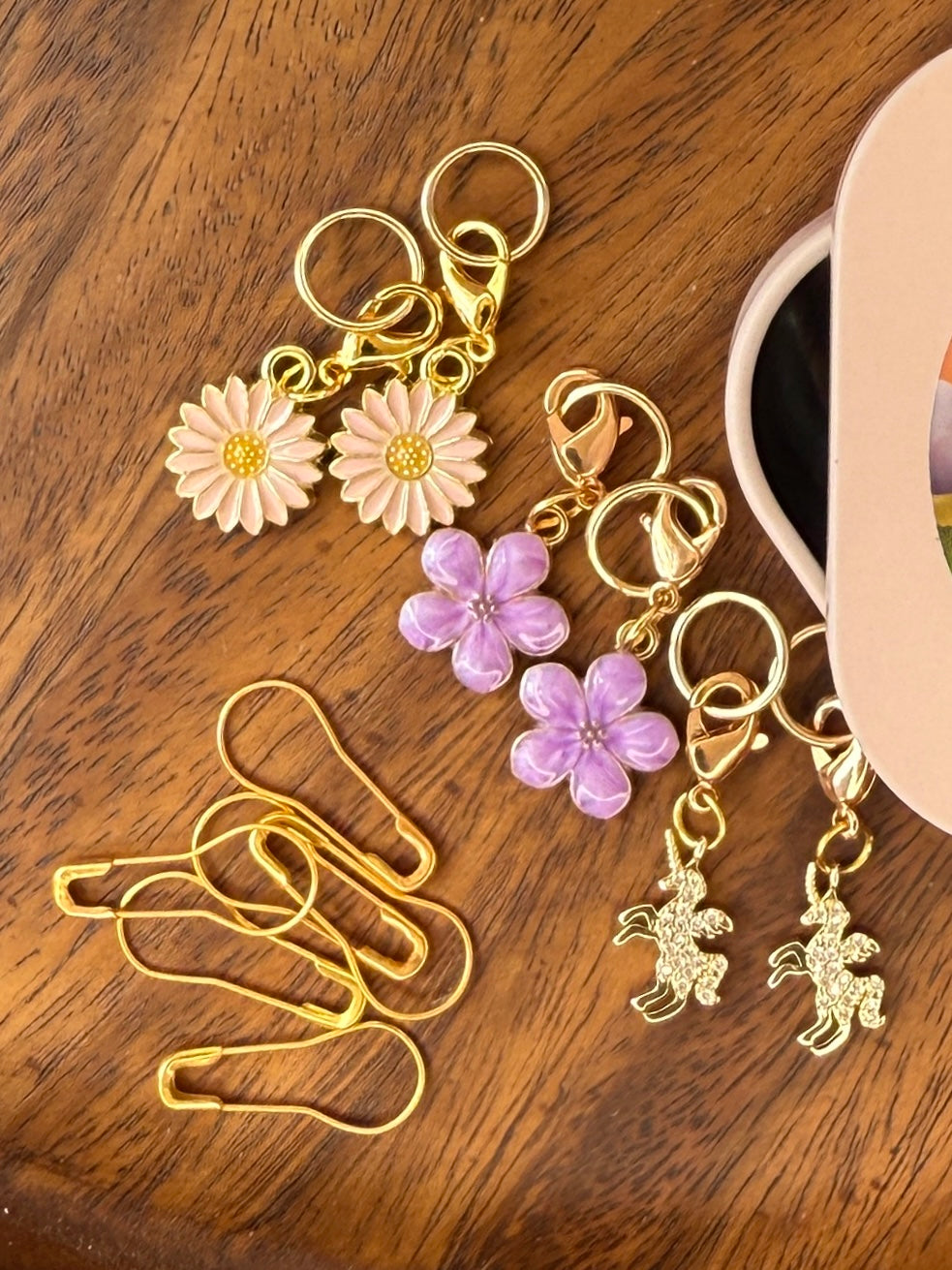 Believe! Stitch Markers