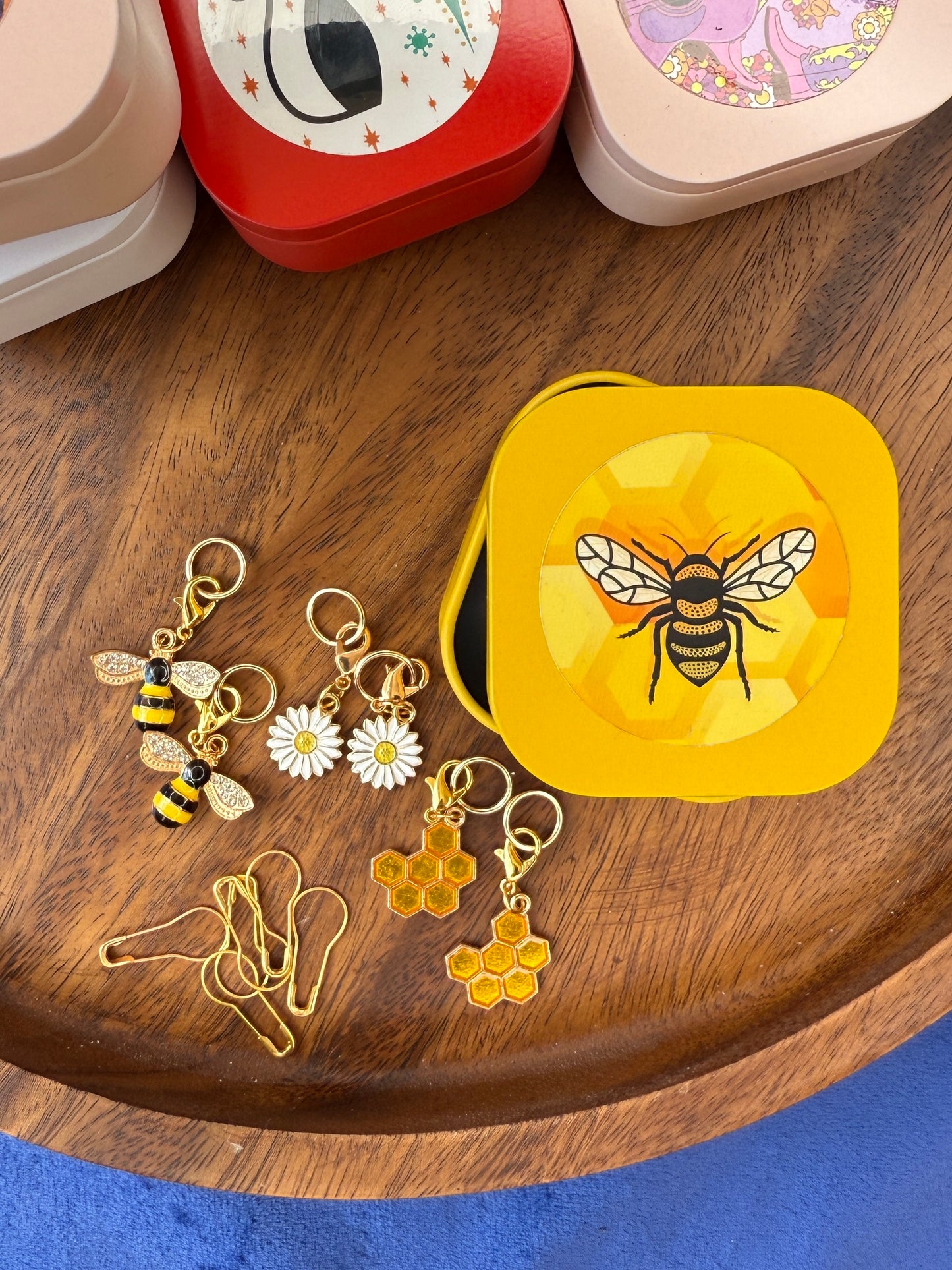 Honeybee Stitch Markers