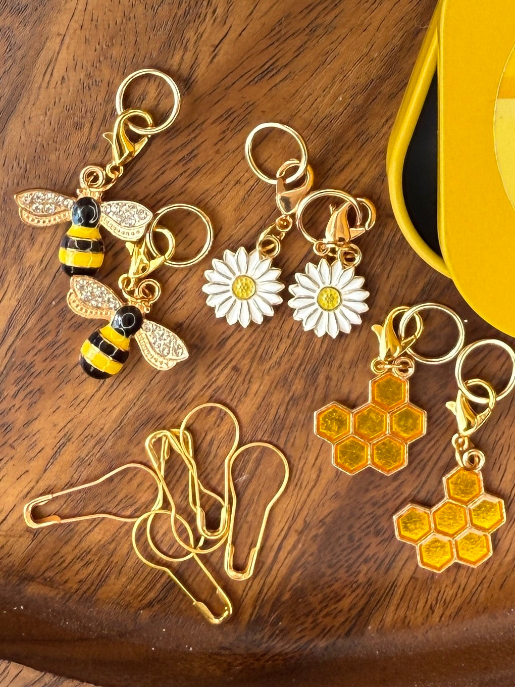 Honeybee Stitch Markers