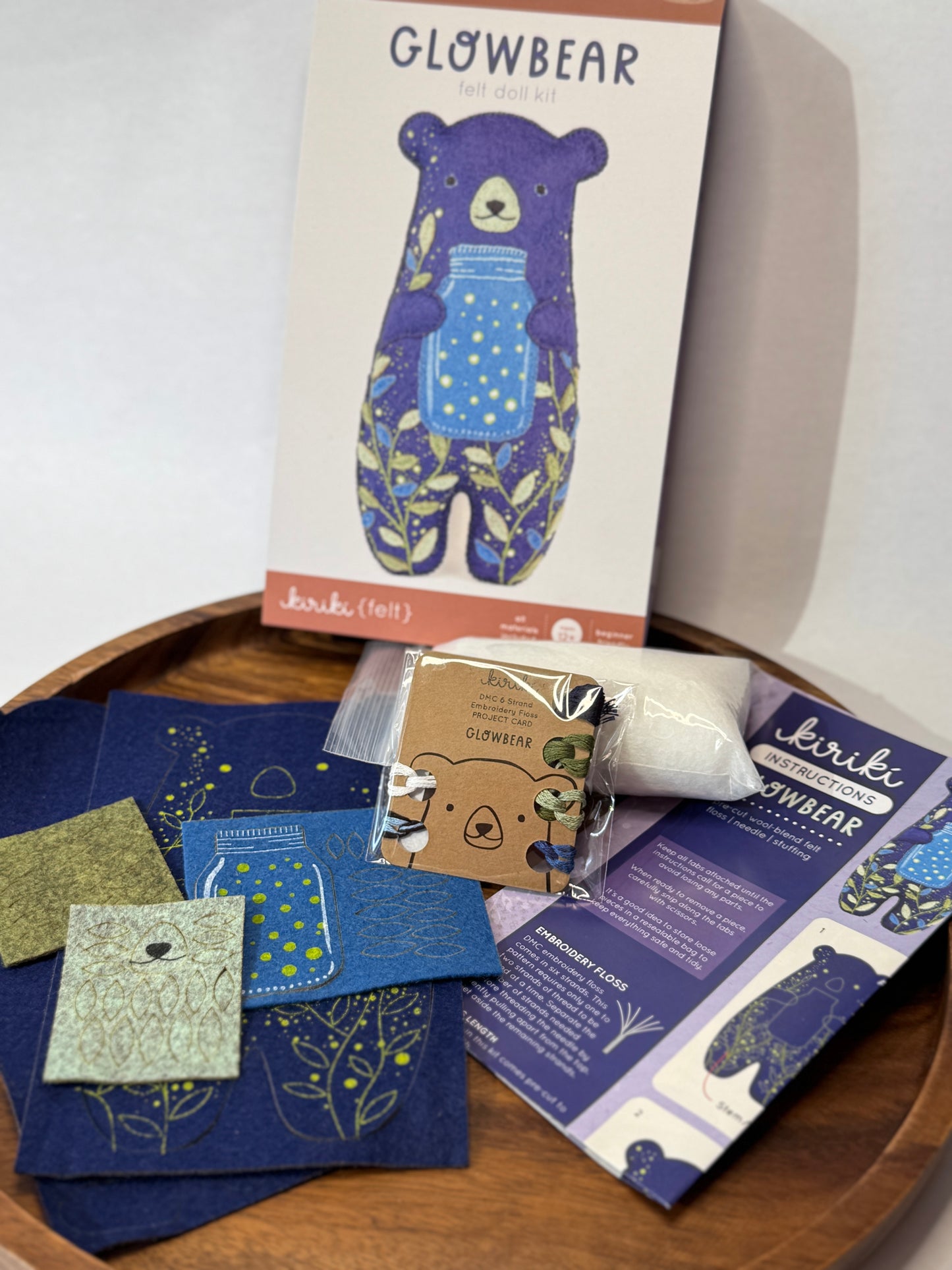 Kiriki Felt Doll Kits: Bears