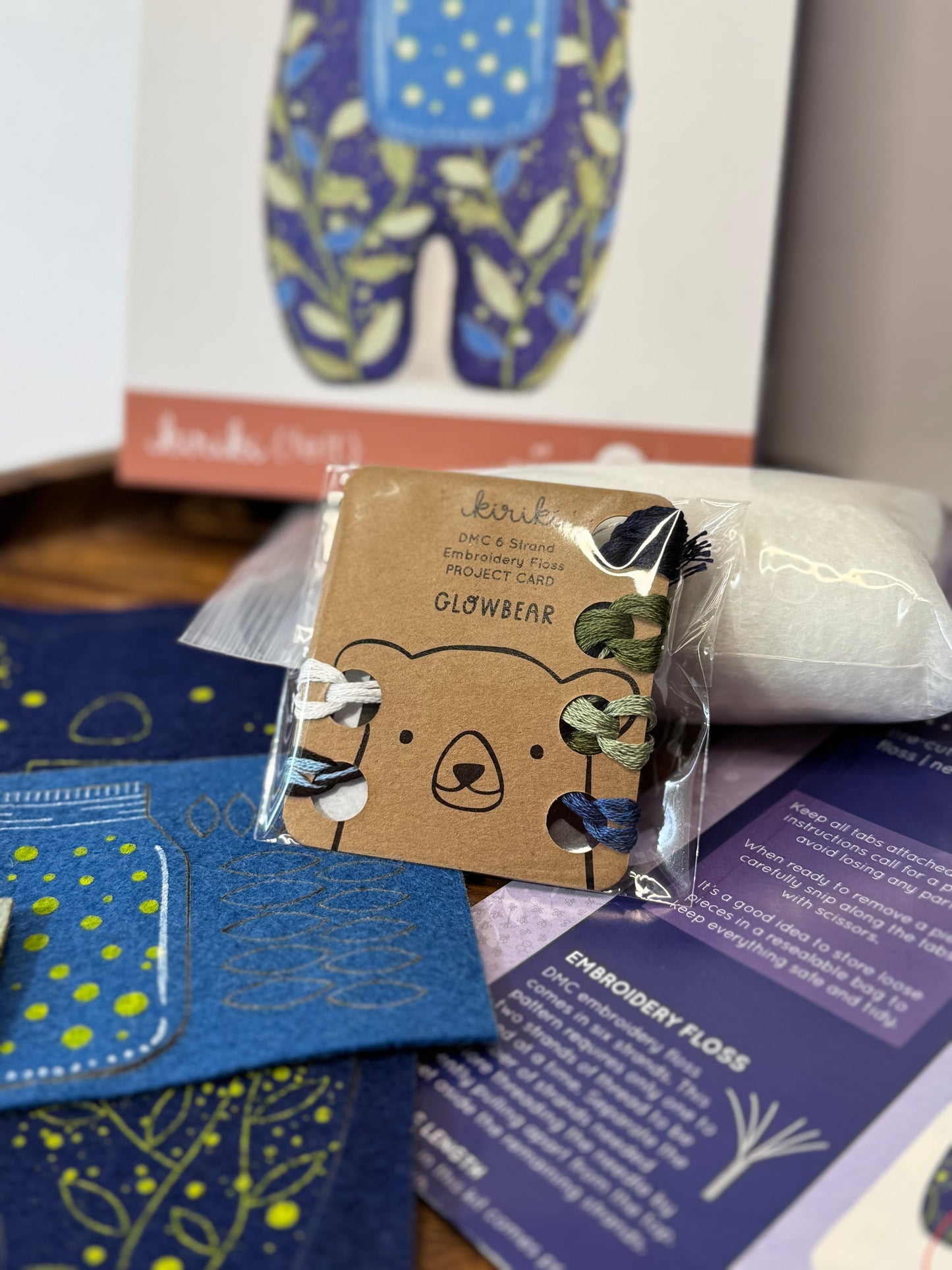 Kiriki Felt Doll Kits: Bears