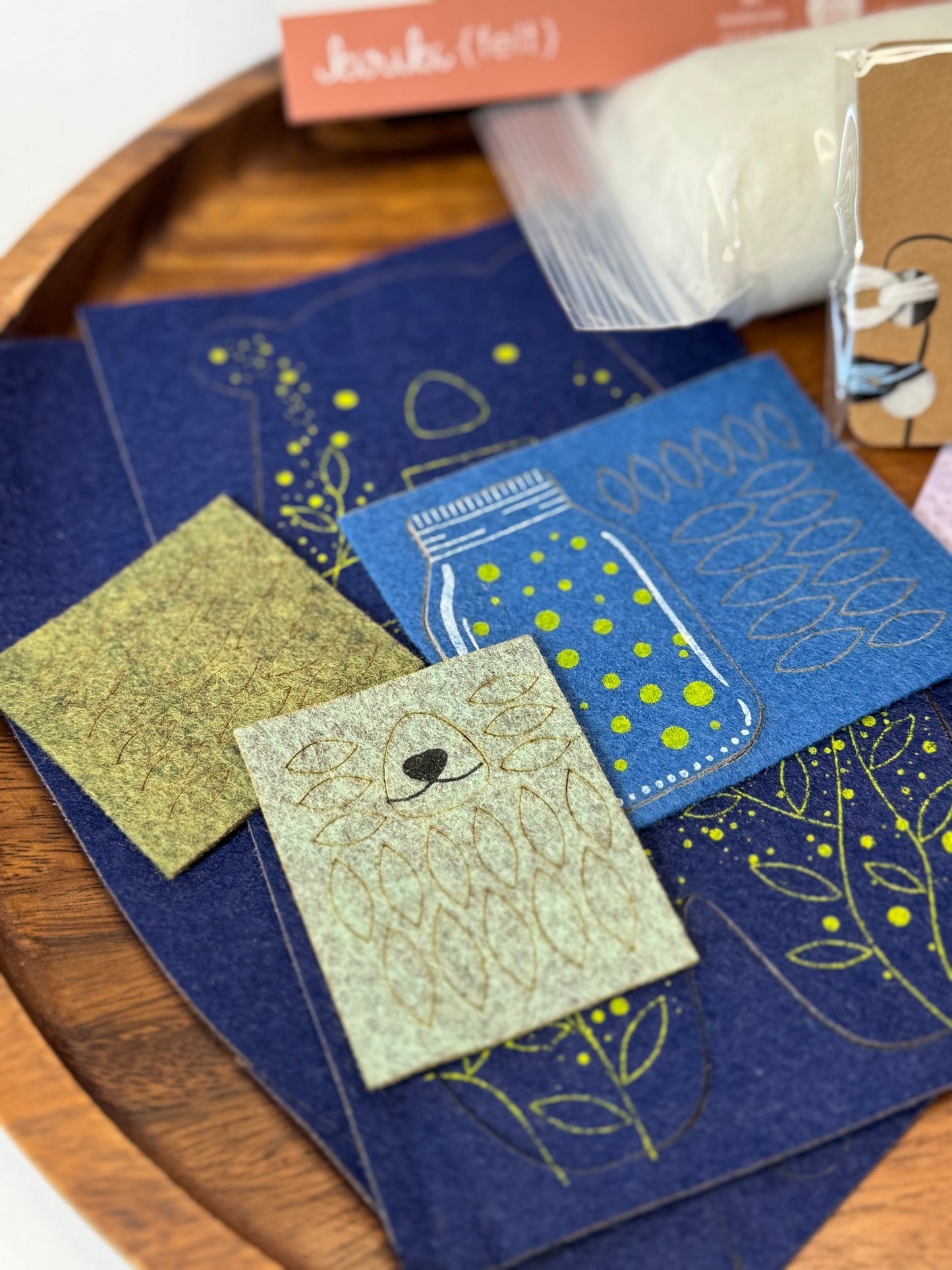 Kiriki Felt Doll Kits: Bears