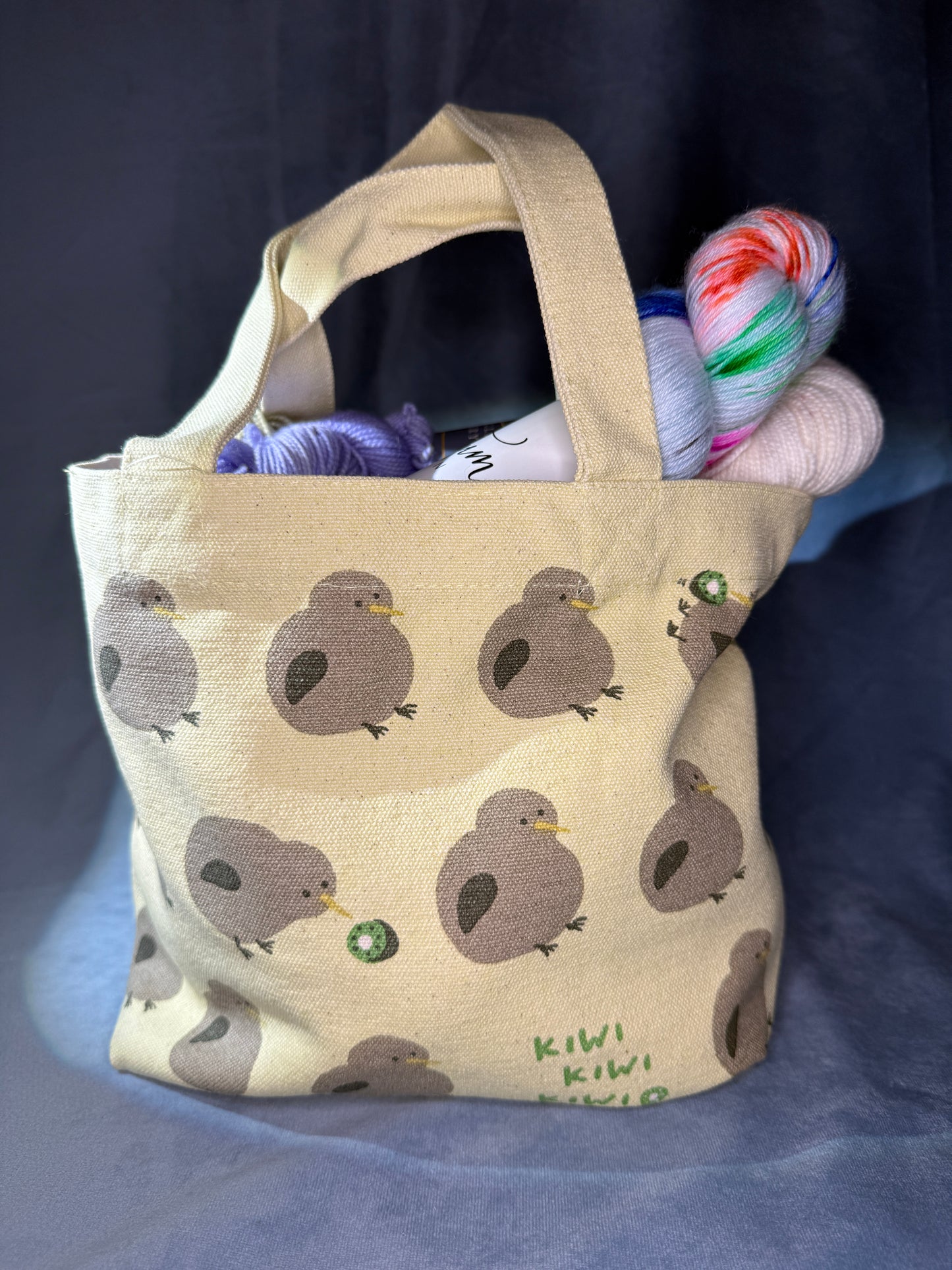 Kiwi Tote Bag 7x11 inch