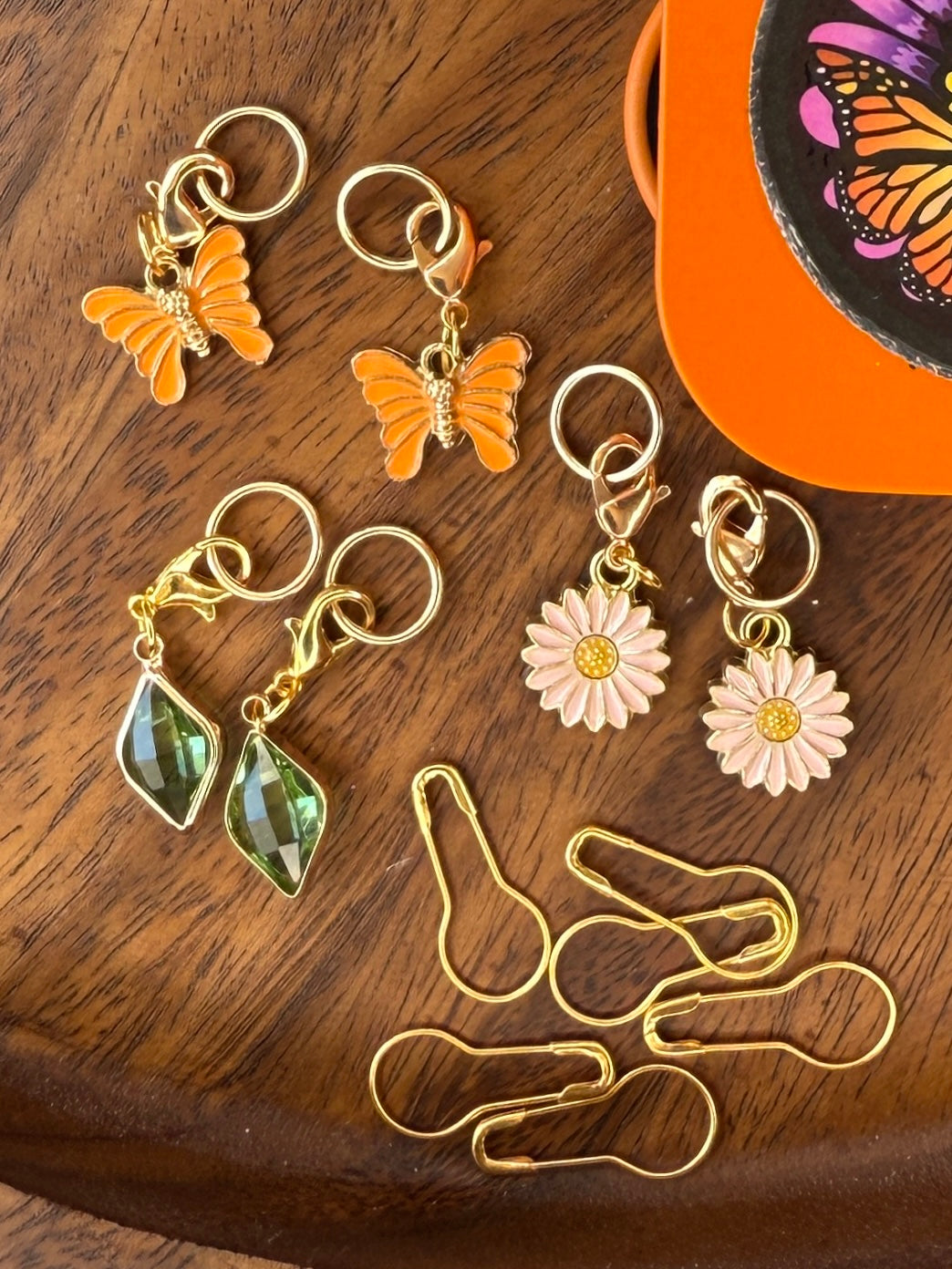 Monarchana Stitch Markers