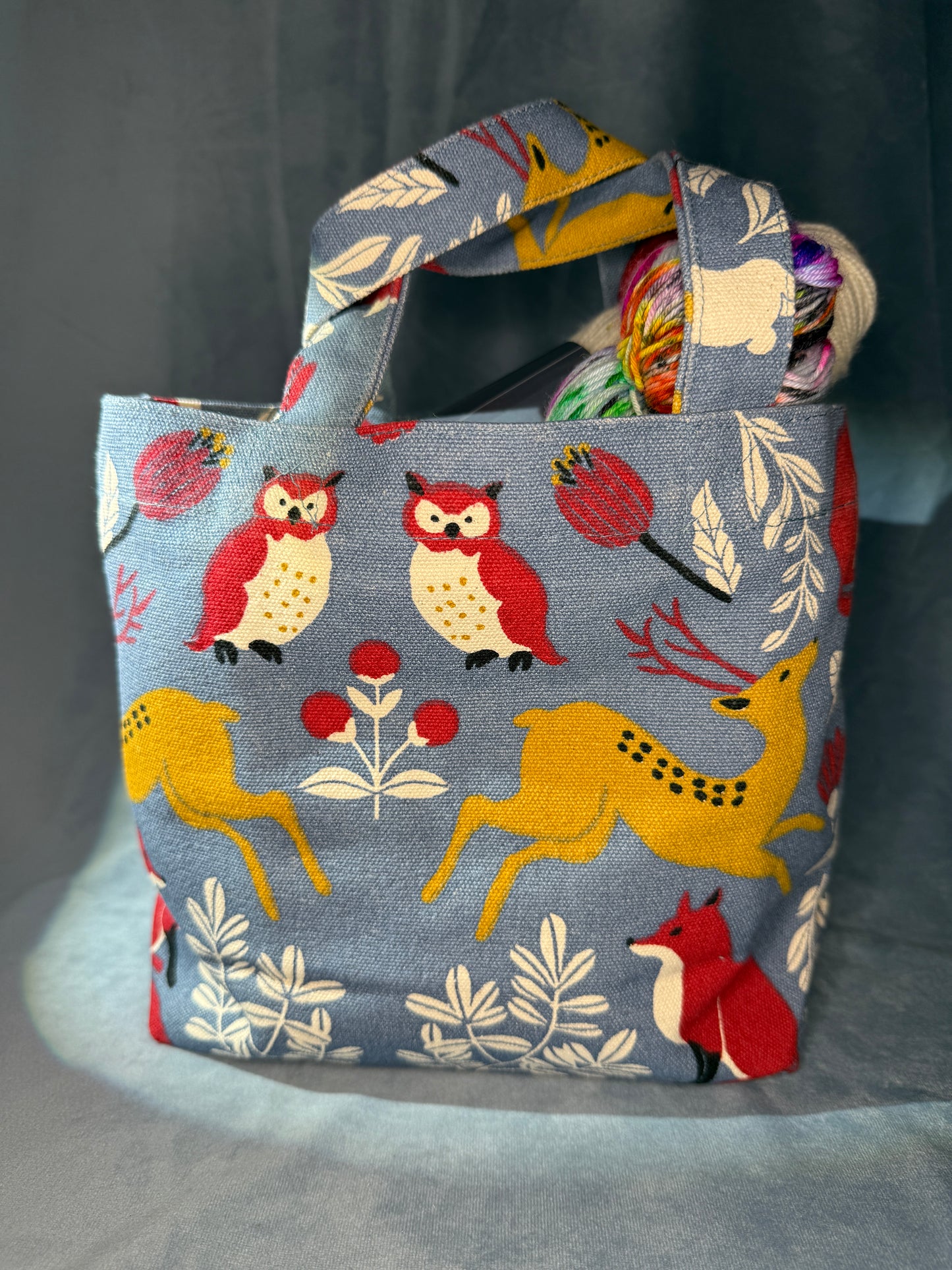 Woodland Tote Bag 7x11 inch
