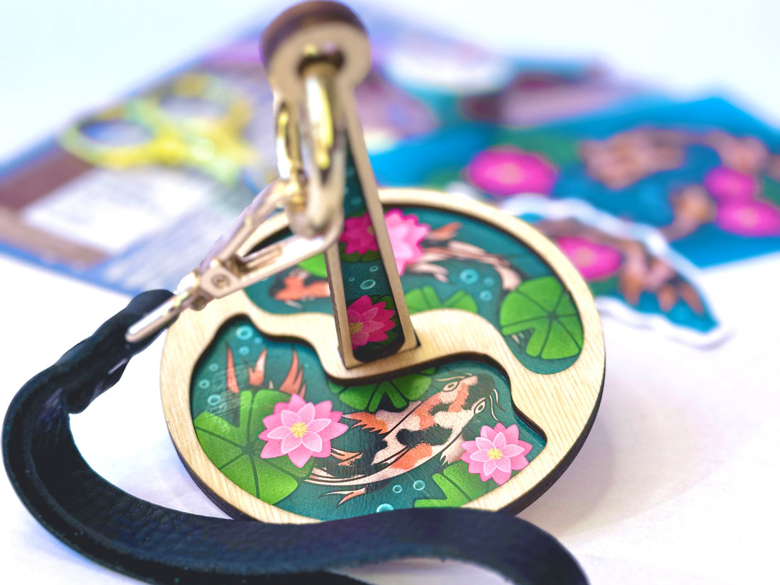 Circles of Serenity: Nina’s Koi Pond Design