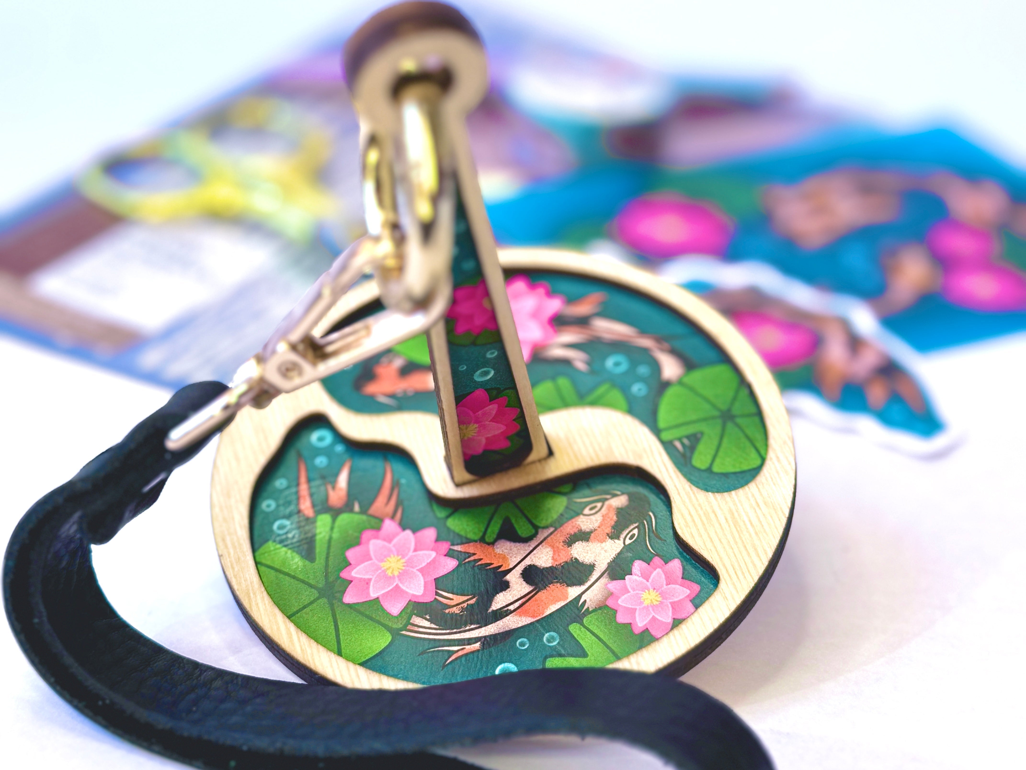 Circles of Serenity: Nina’s Koi Pond Design