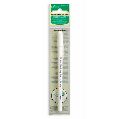 Clover White Marking Pen (Fine)