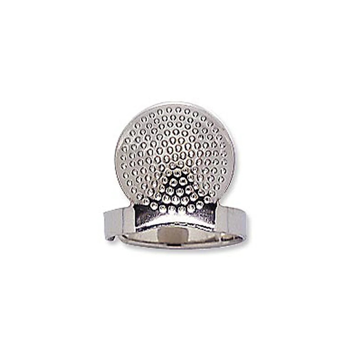 Clover Adjustable Ring Thimble with Plate