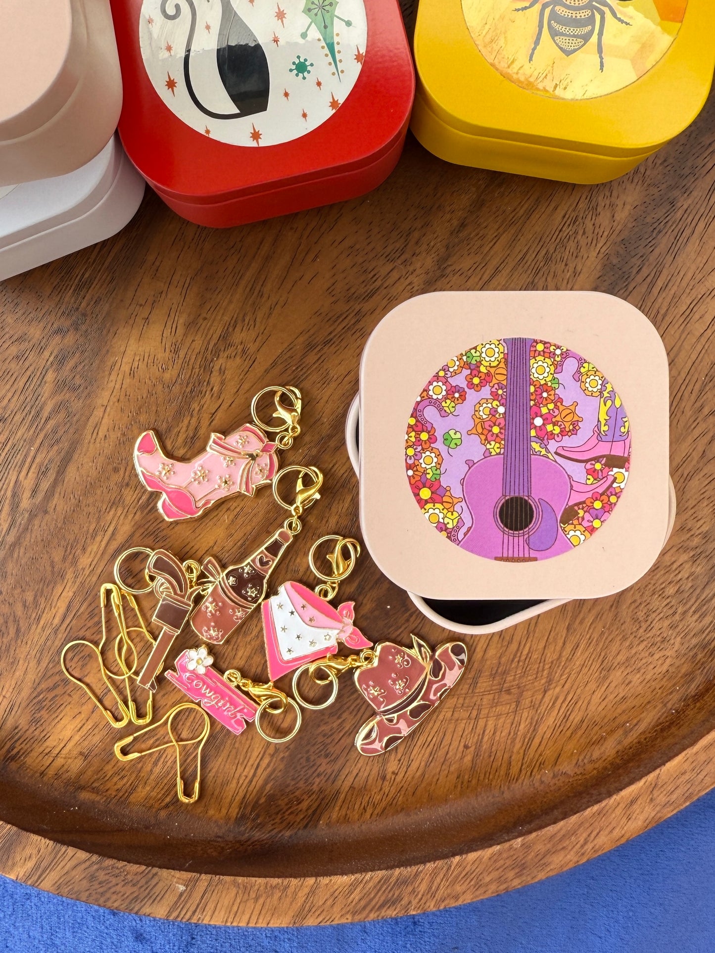 Cowgirl Summer Stitch Markers