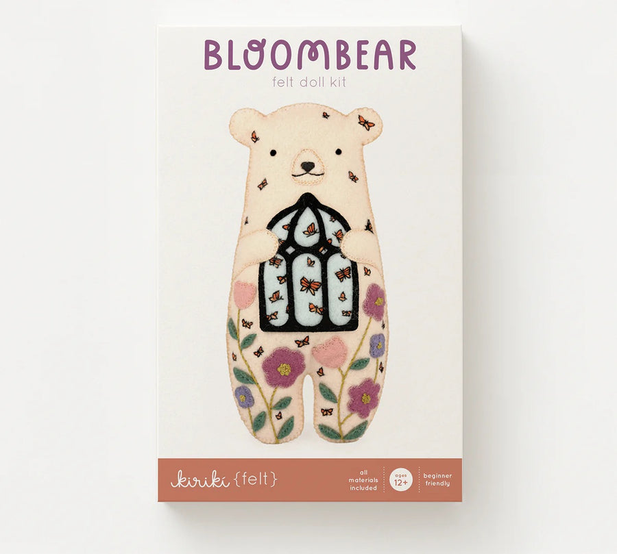Kiriki Press Bloombear Embroidery Kit