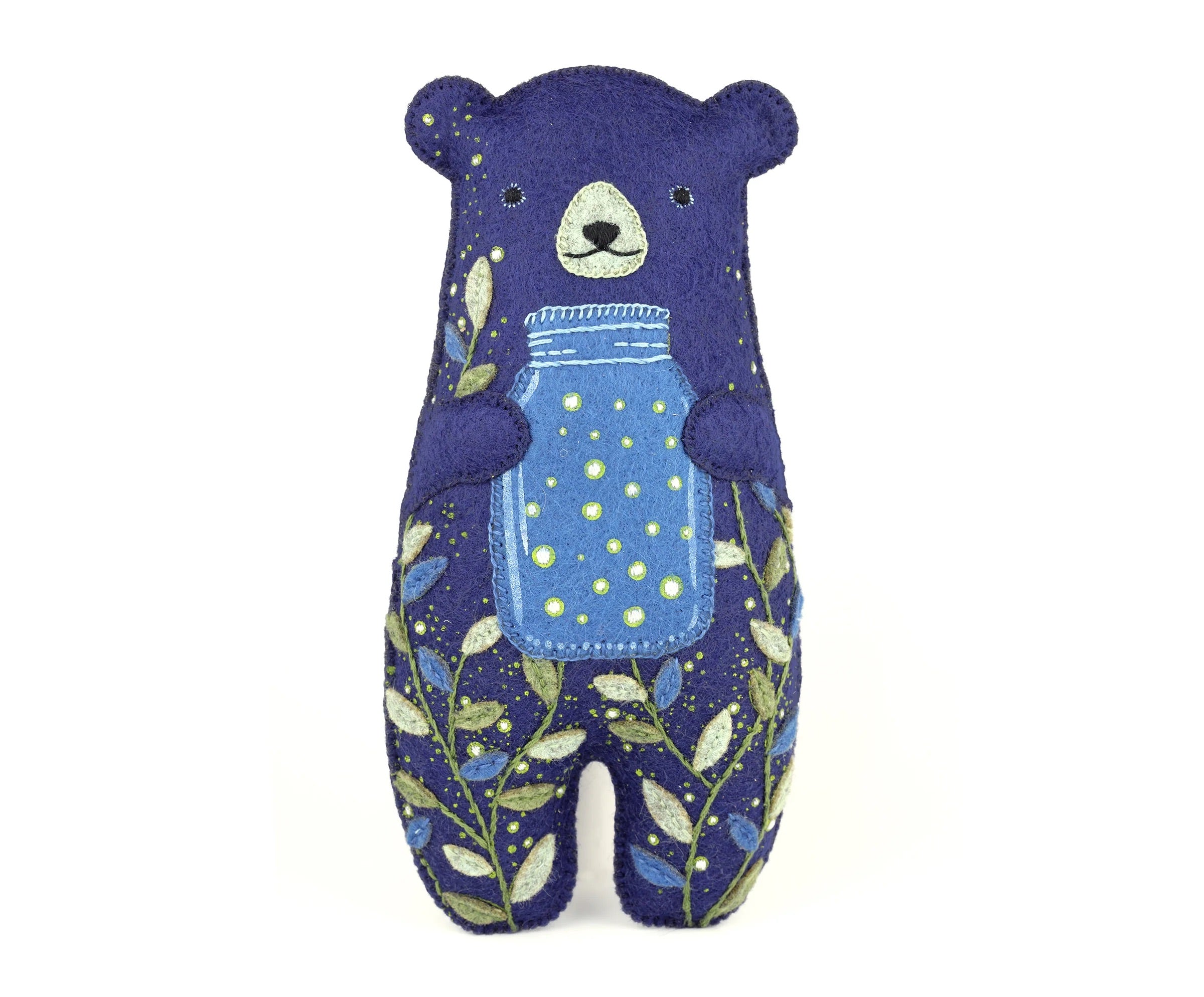 Kiriki Press Glowbear Embroidery Kit