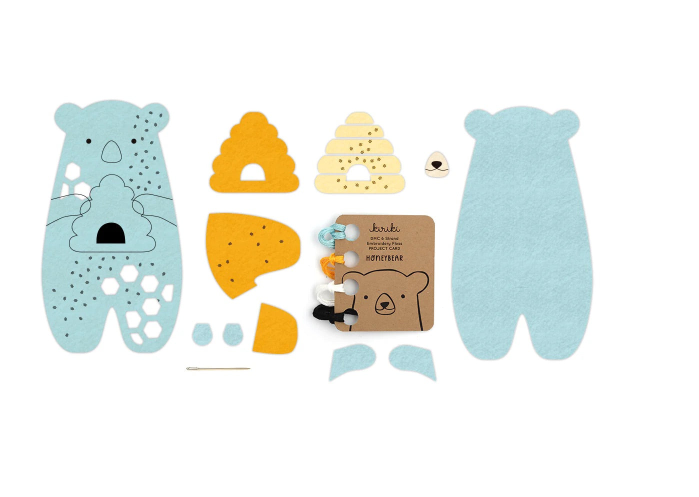 Kiriki Press Honeybear Embroidery Kit