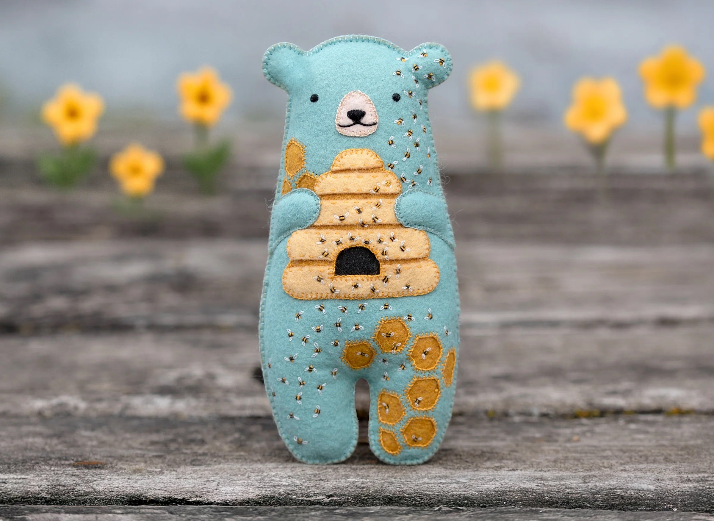 Kiriki Press Honeybear Embroidery Kit