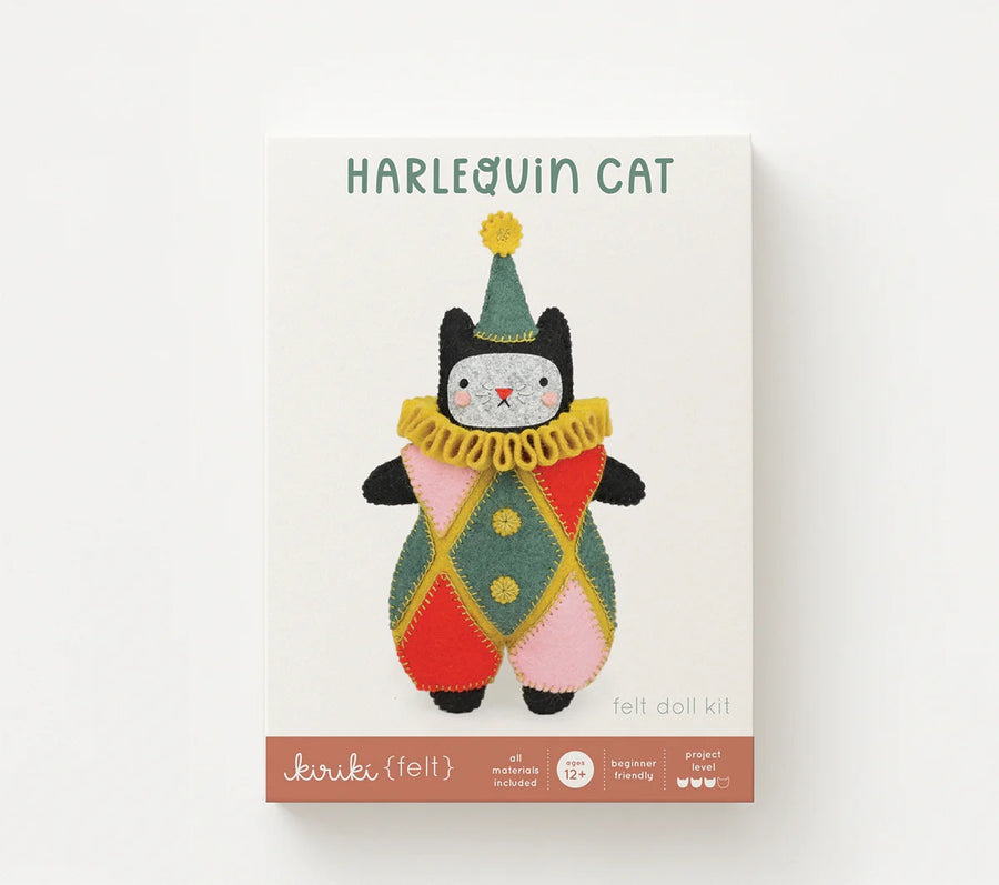 Kiriki Press Harlequin Costume Cat