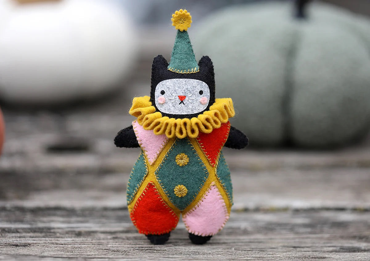 Kiriki Press Harlequin Costume Cat