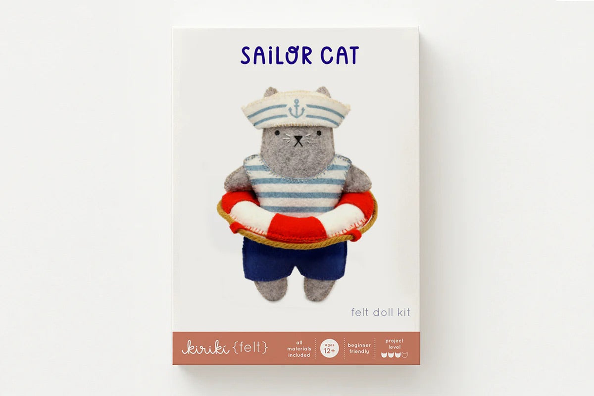 Kiriki Press Sailor Costume Cat