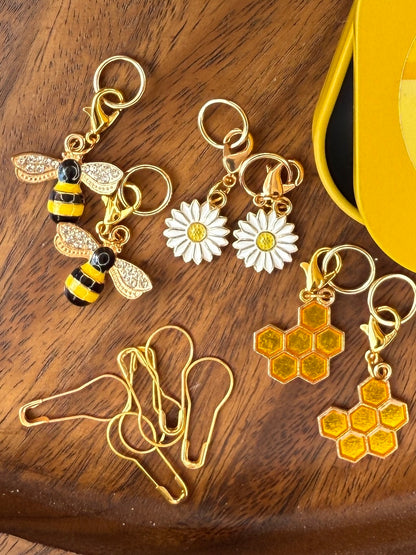 Honeybee Stitch Markers