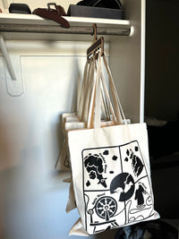 Tote Minder -  A Tote Bag Closet Organizer
