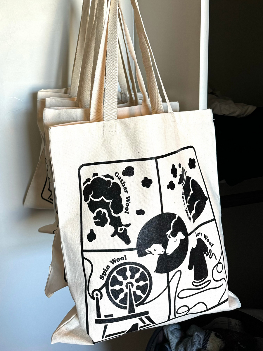 Wool Story Tote Bag