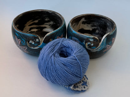 Mango Wood Antique Color Yarn Bowls