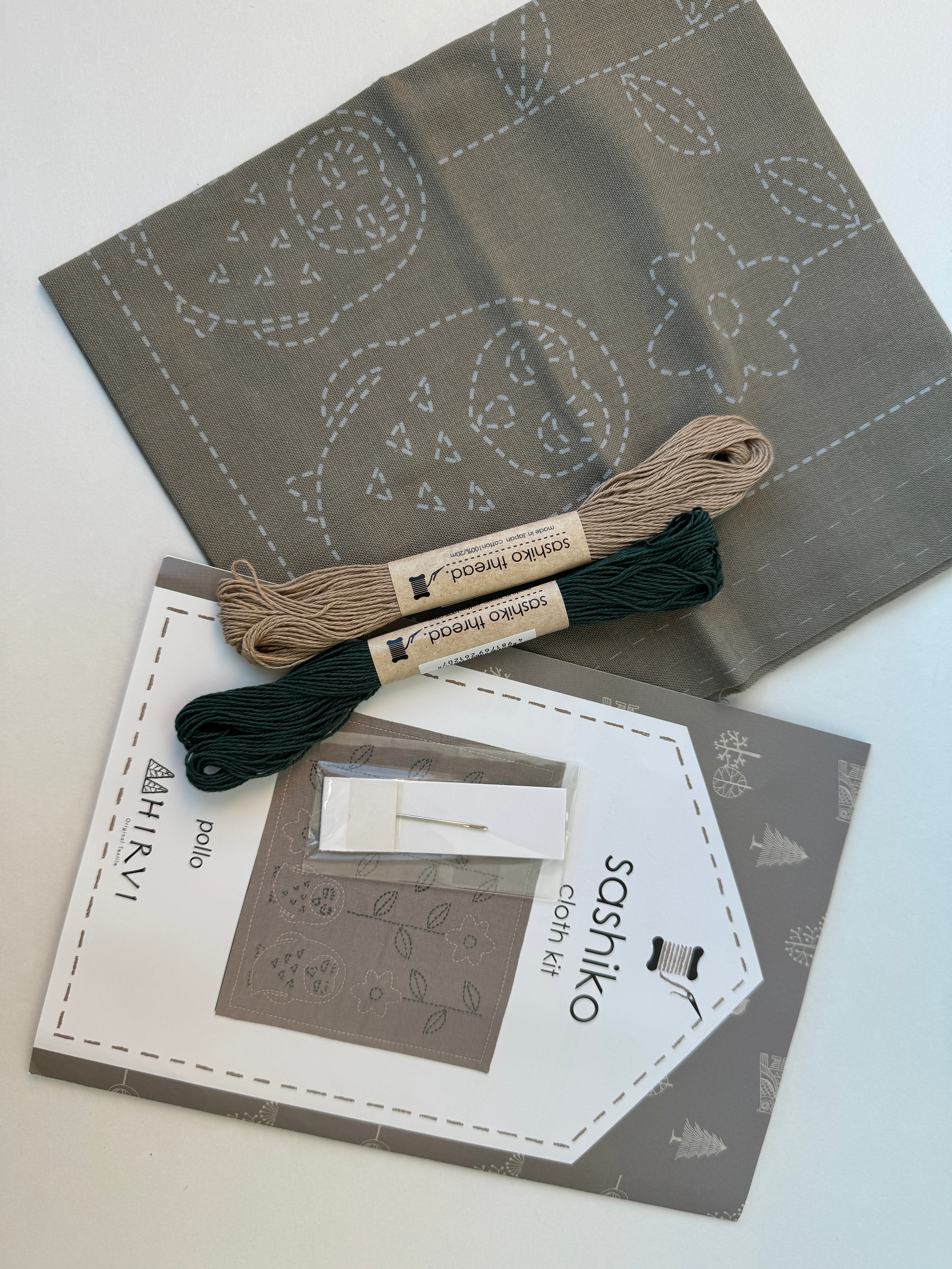 Hirvi Sashiko Sewing Kit