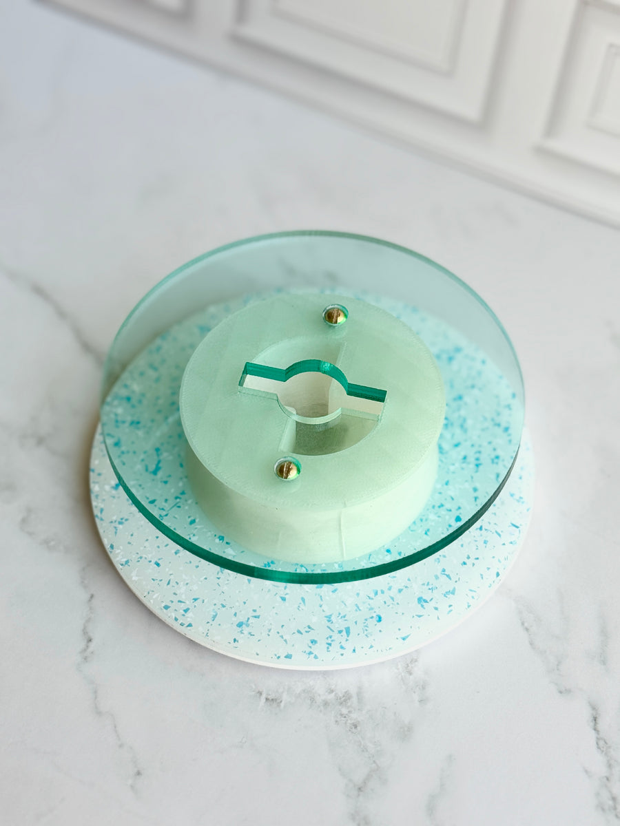 The Whirl - Sea Glow Acrylic