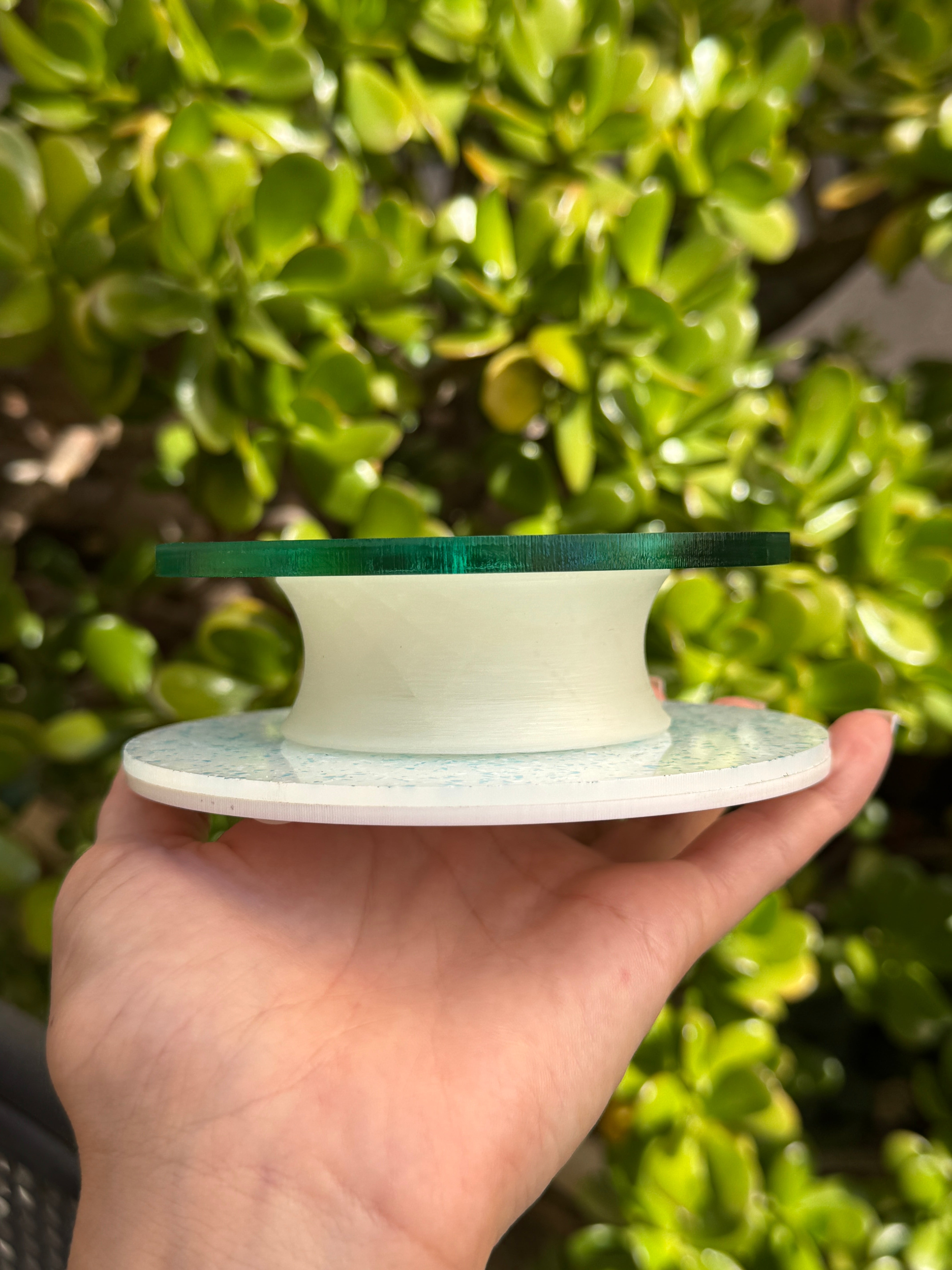 The Whirl - Sea Glow Acrylic