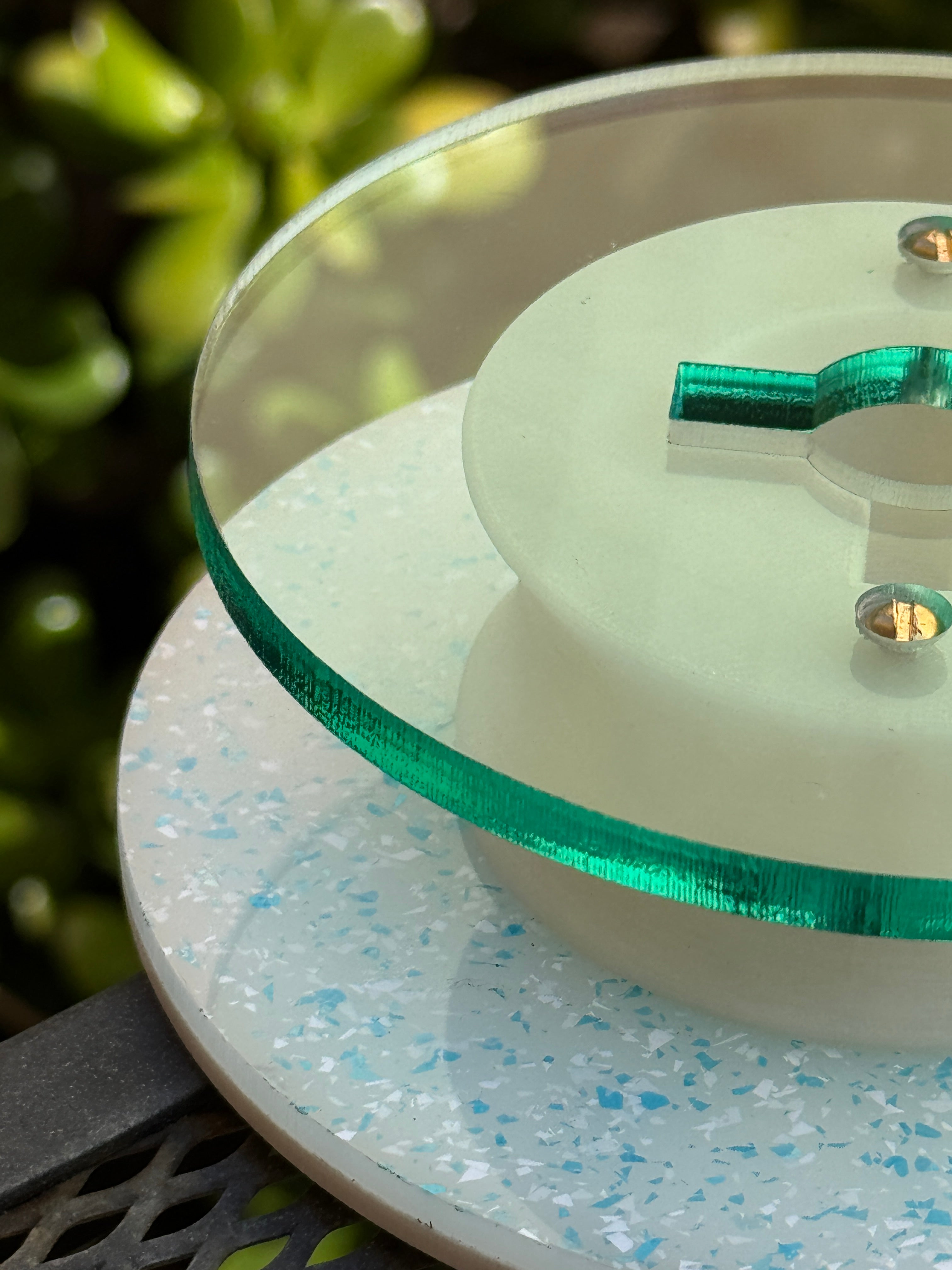 The Whirl - Sea Glow Acrylic