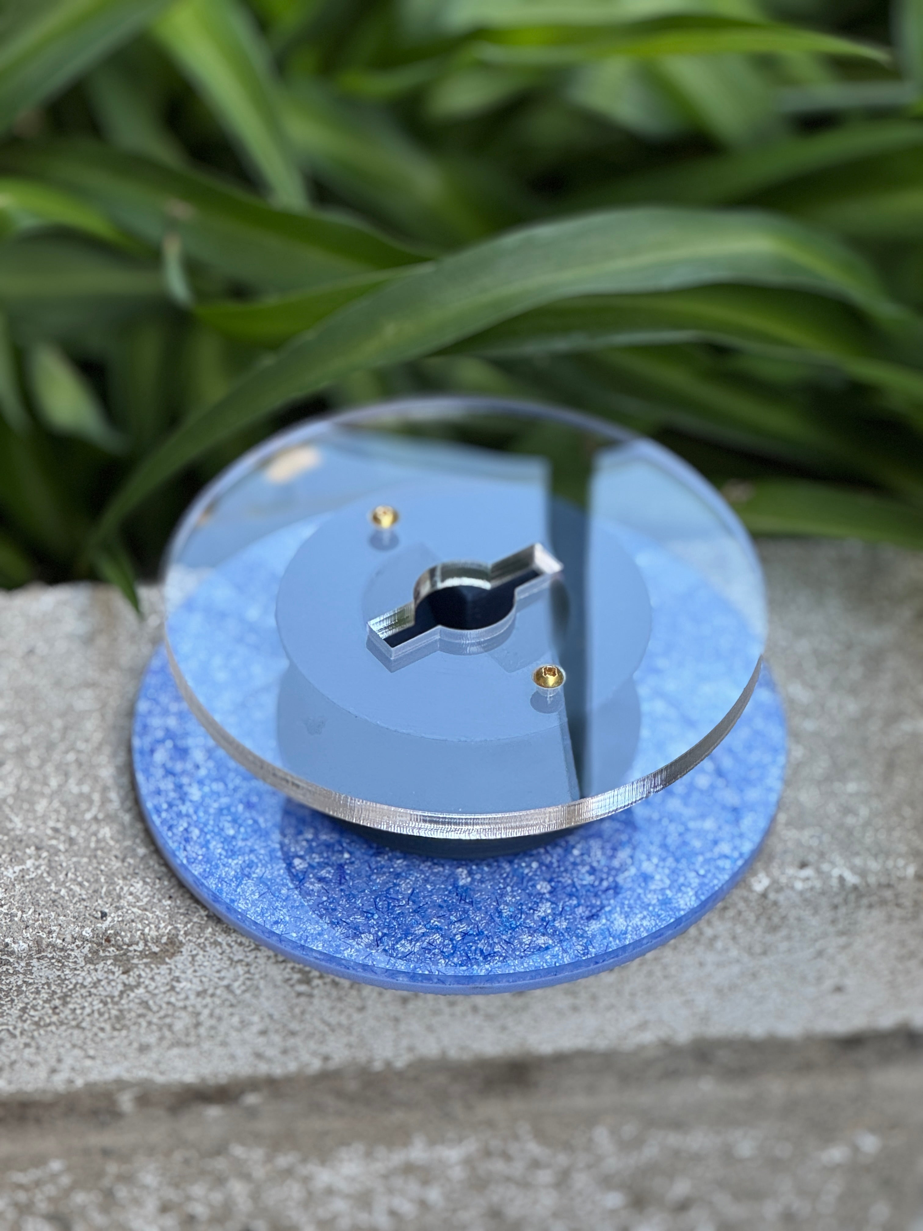 The Whirl - Crystal Acrylic