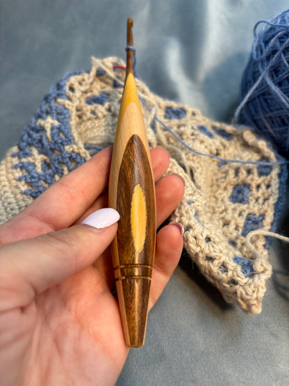 Natural Wood Crochet Hooks