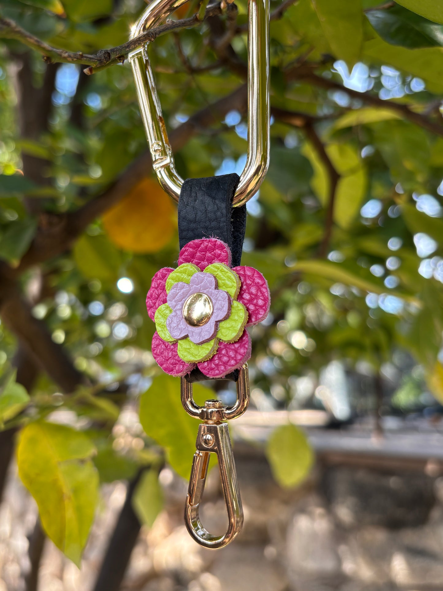 Flower Phone/Minder Clip