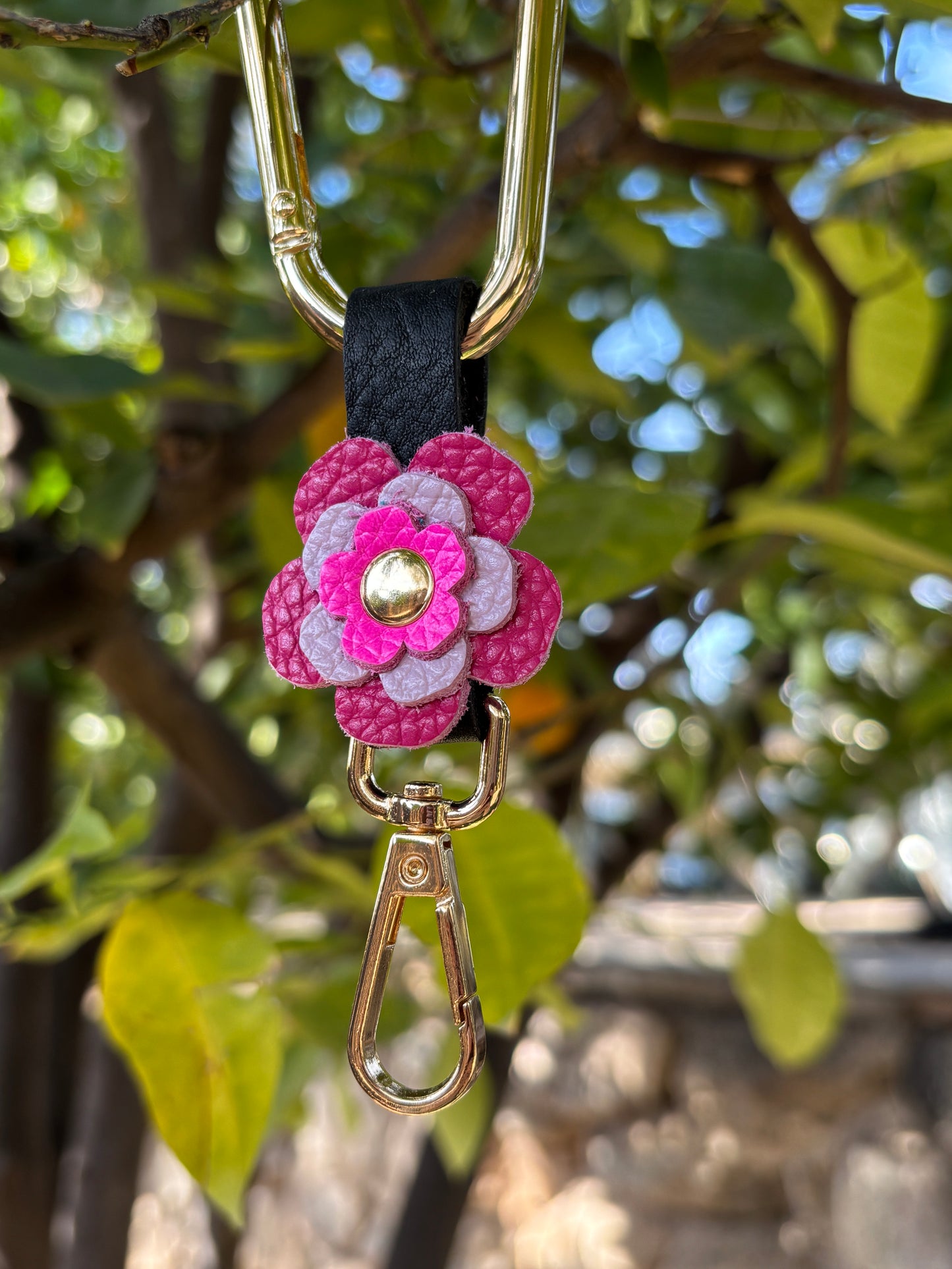 Flower Phone/Minder Clip