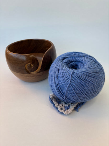 Shesham Wood Yarn Bowls