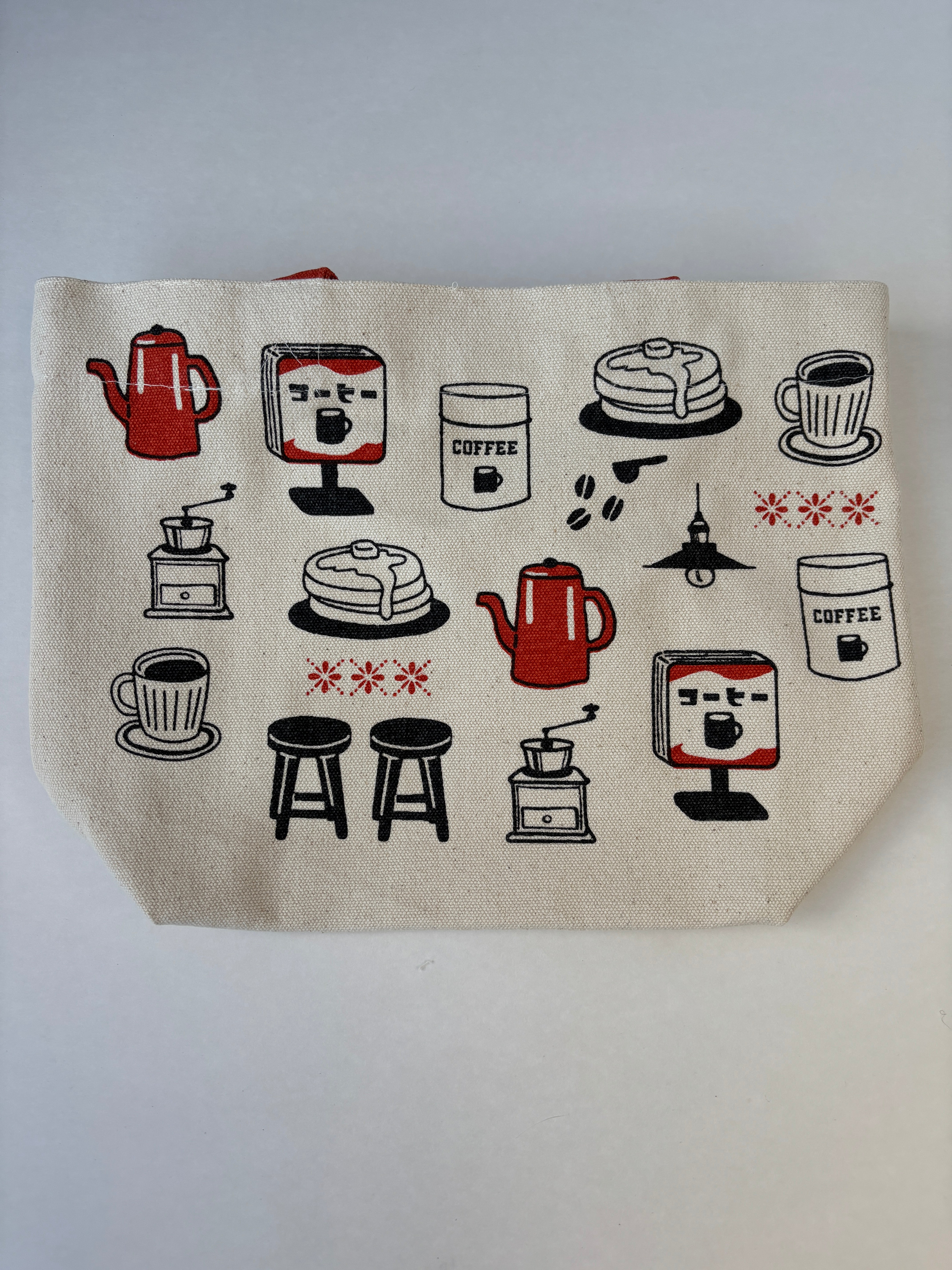 Coffee Shop Tote Bag 7x11 inch