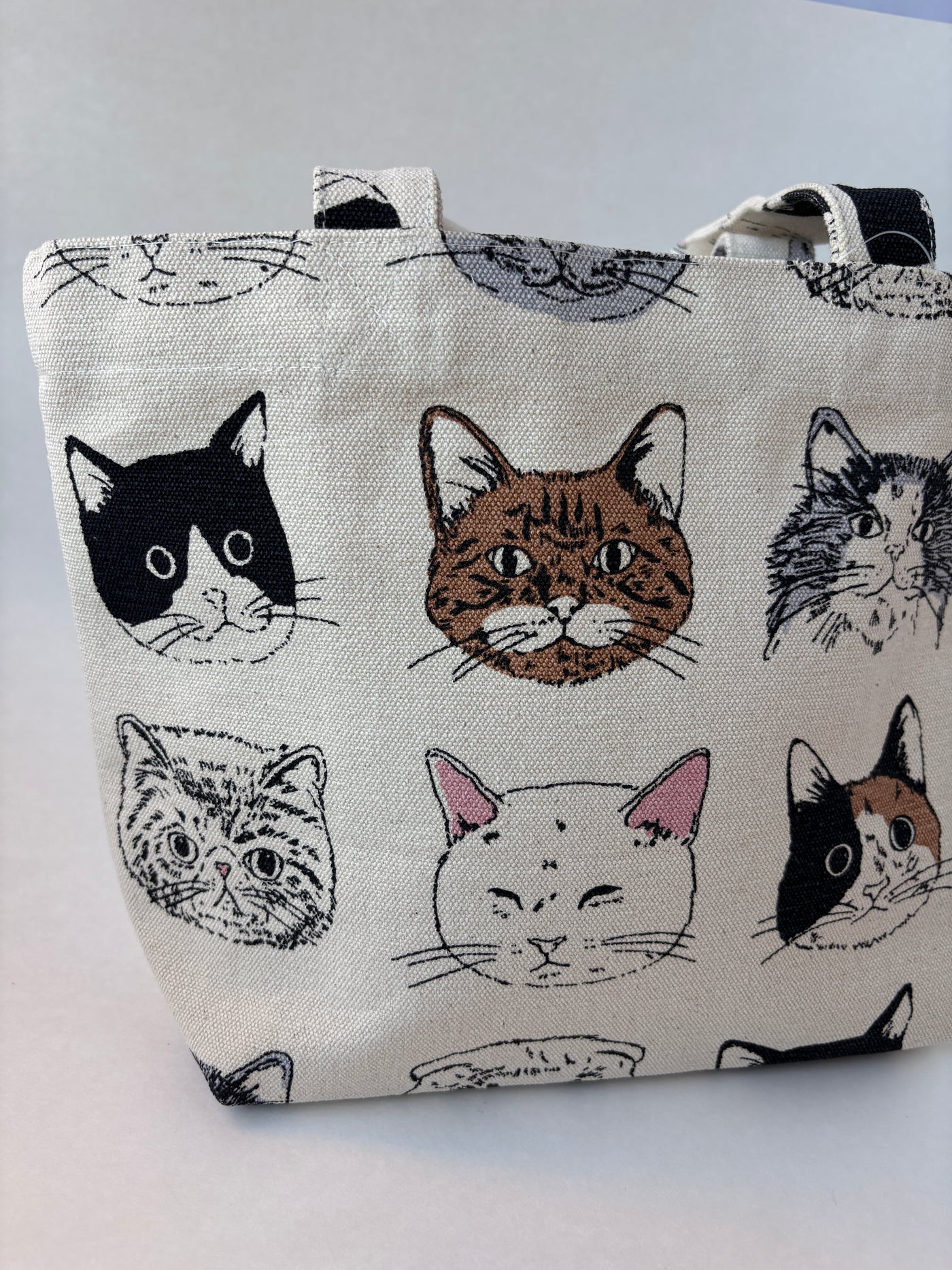 Cats Tote Bag 7x11 inch