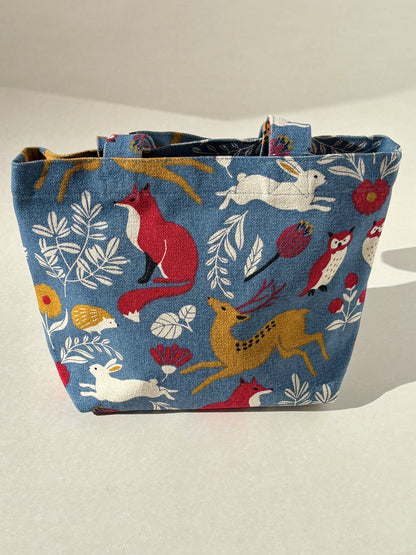 Japanese Tote Bags 11x7 in