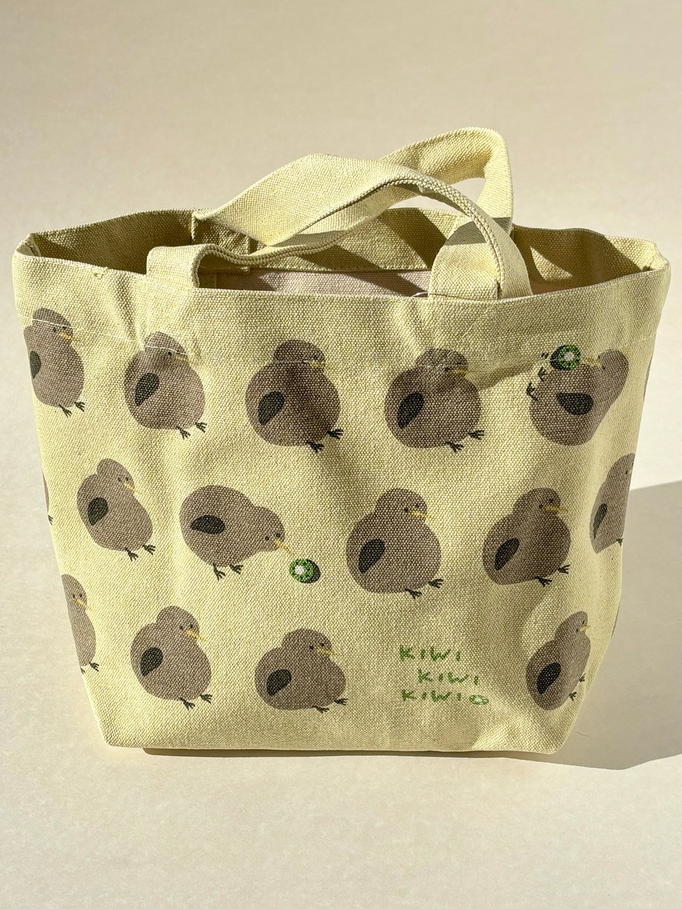 Kiwi Tote Bag 7x11 inch