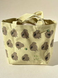 Kiwi Tote Bag 7x11 inch