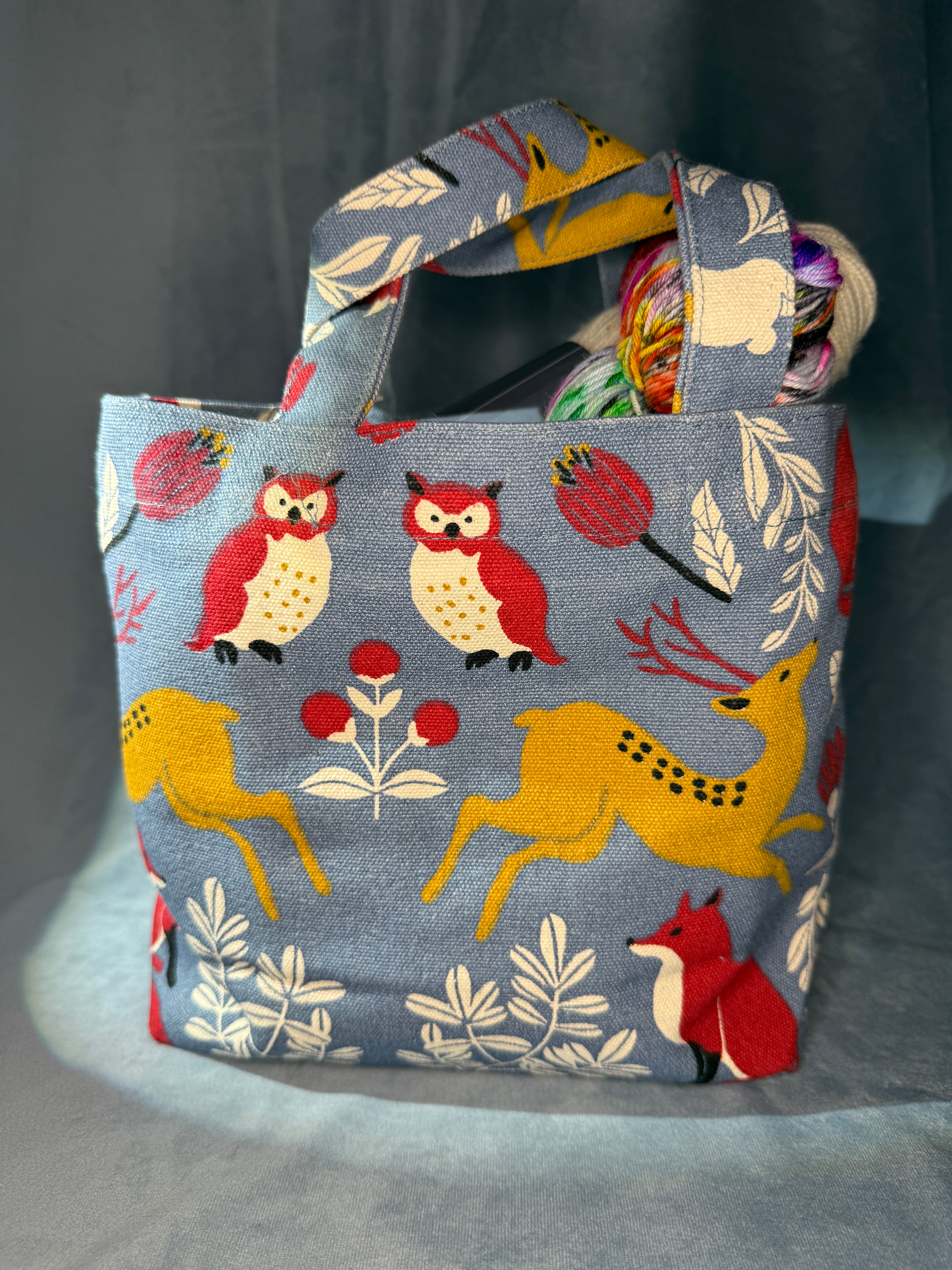 Woodland Tote Bag 7x11 inch