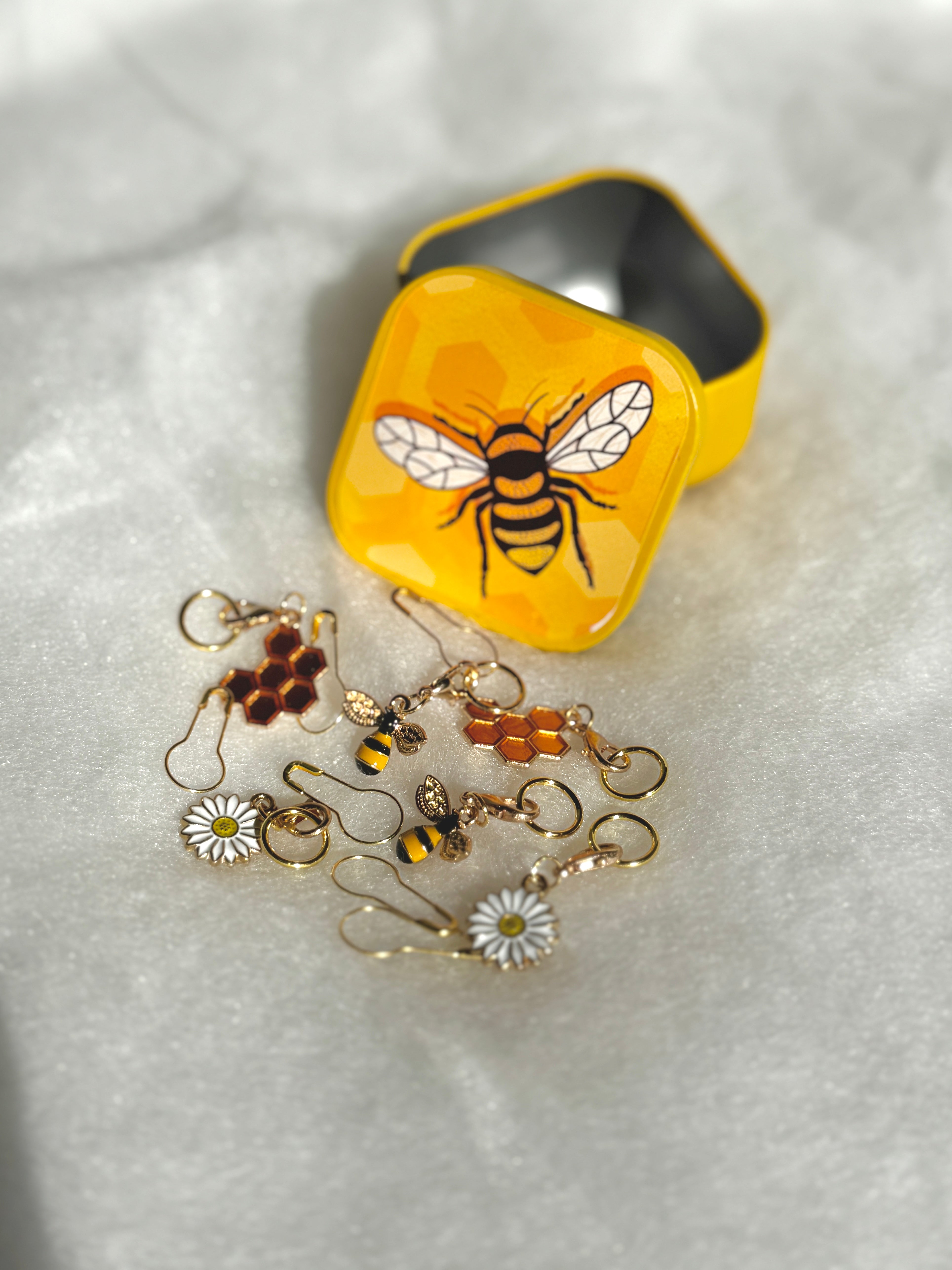 Honeybee Stitch Markers