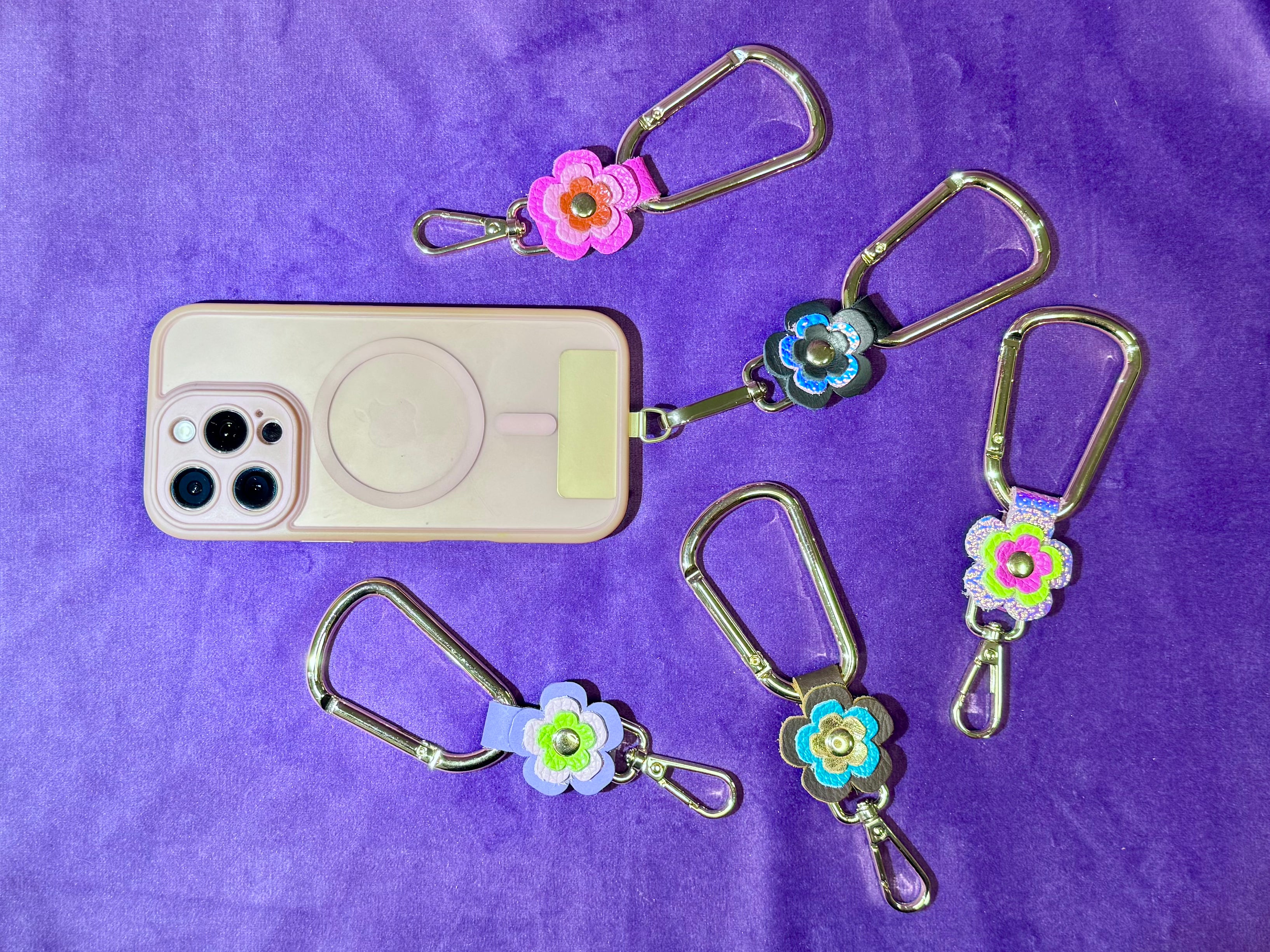 Flower Power! Phone Clip