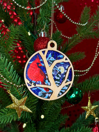 Ornament Bundle! Crimson Perch