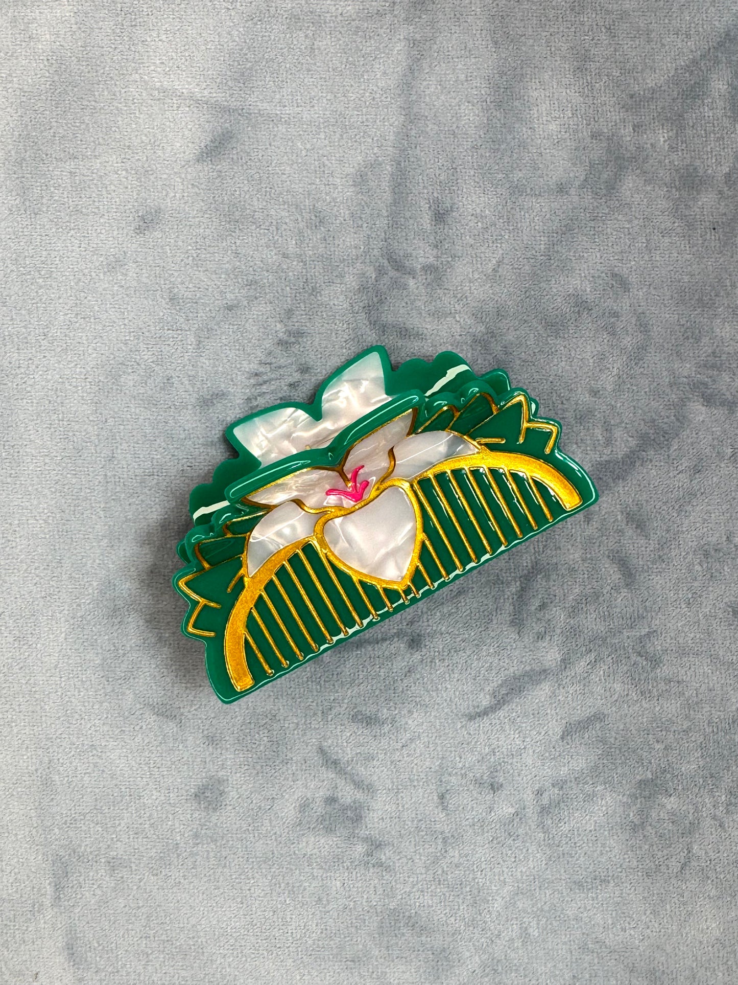 Jade Comb Clip