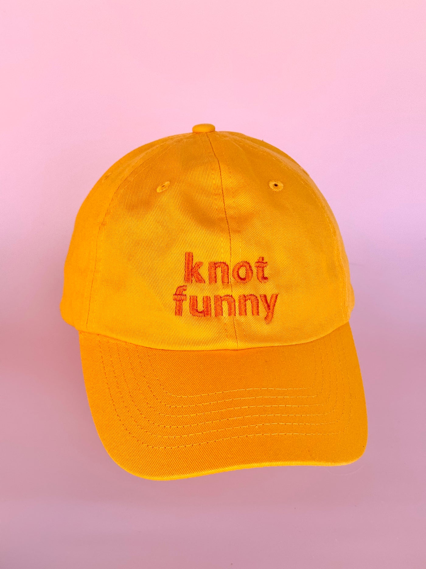 Knot Funny Embroidered Hat
