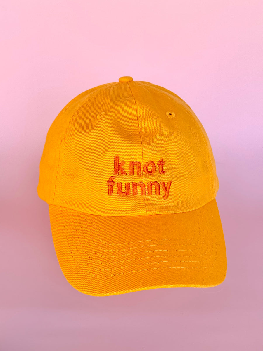 Knot Funny Embroidered Hat
