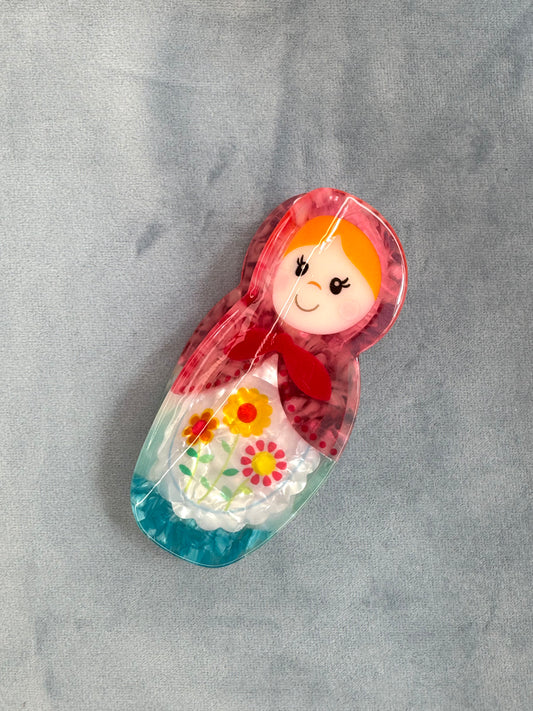 Matryoshka Doll Clip