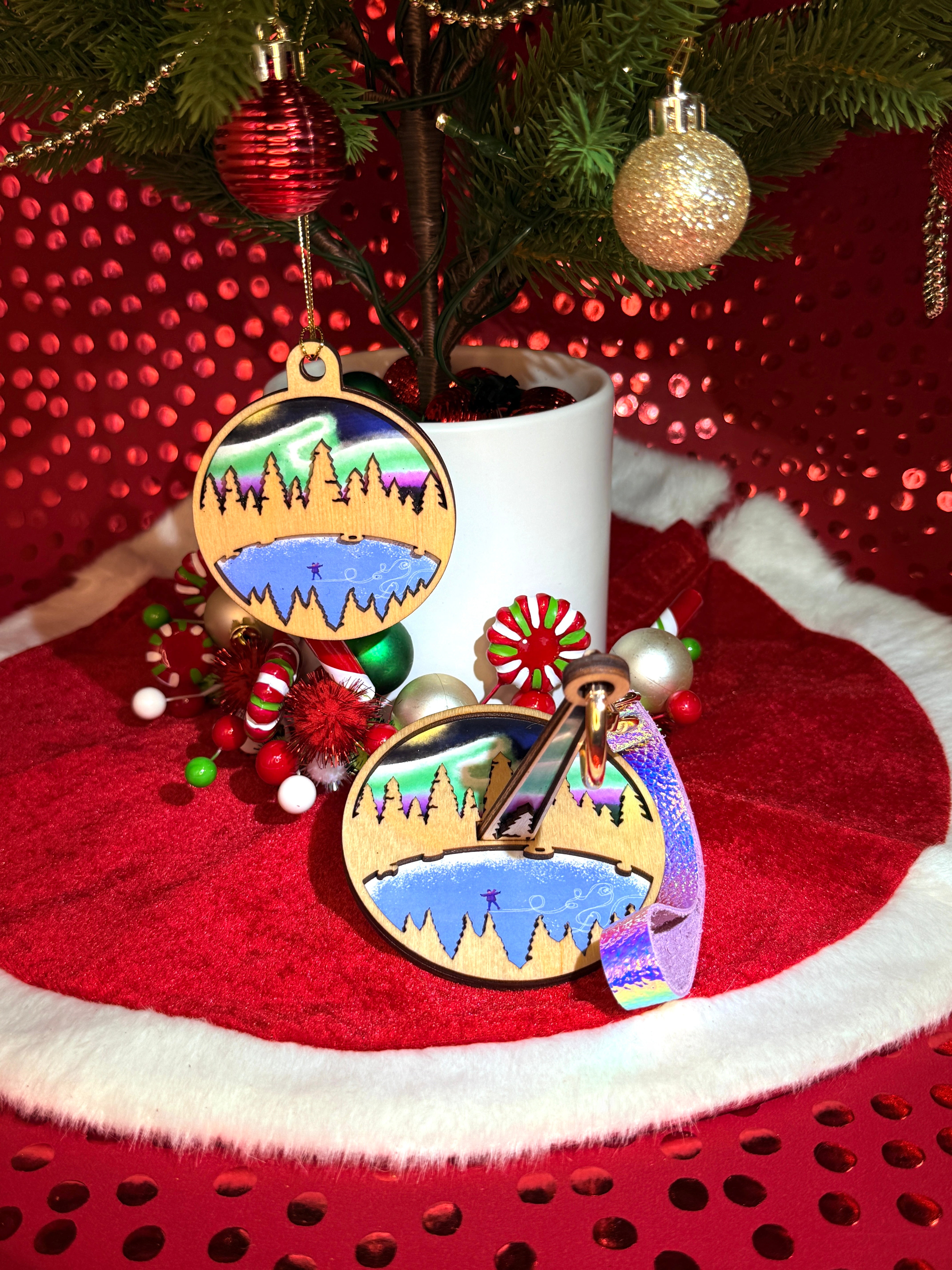 Ornament Bundle! Skate the Lights