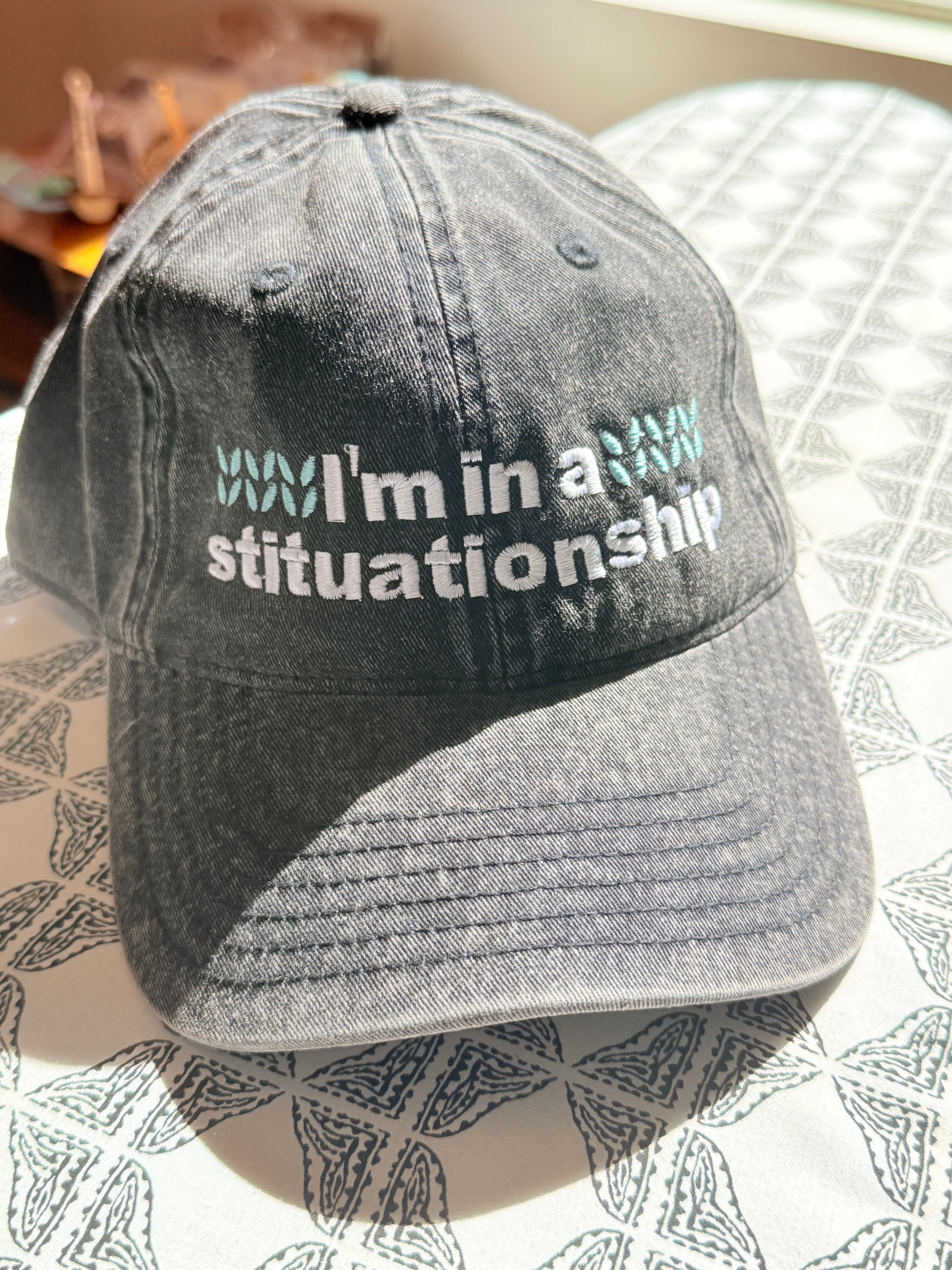 PRE-ORDER 'Stituationship' Embroidered Hat