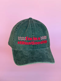 I'm in a Stituationship Embroidered Hat